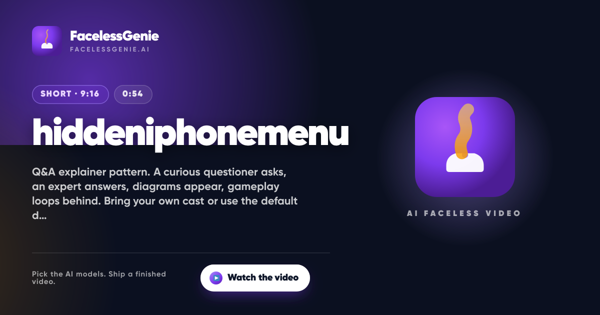 hiddeniphonemenu